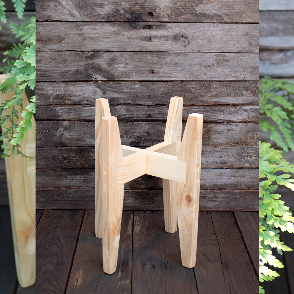 Pedestal madera 30 cms.