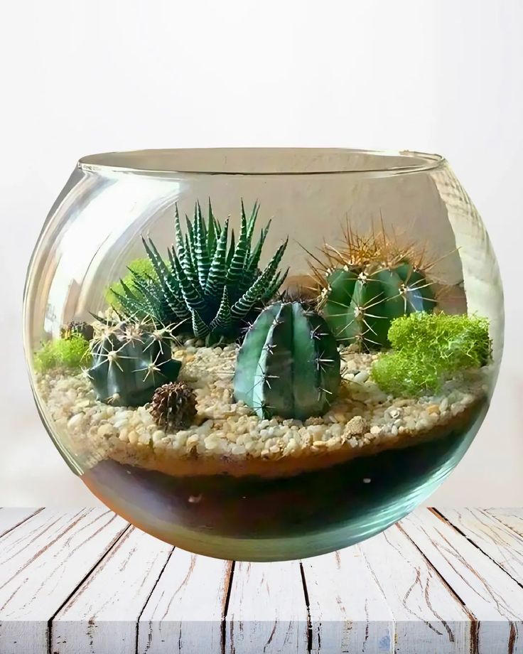 Taller de Terrario de Suculentas y Cactus -Version dia de la madre
